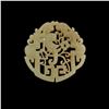 Image 2 : ANTIQUE WHITE MUTTON JADE PARROT CARVING PENDANT
