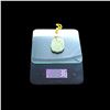Image 2 : ANTIQUE WHITE JADE CLOUDS CARVING PENDANT