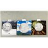 Image 1 : LOT OF 3 FINE SILVER ROYAL CANADIAN MINT 2013 & $2014 $20 COINS