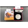 Image 1 : ROYAL CANADIAN MINT 2013 $100 FINE SILVER COIN BISON STAMPEDE