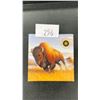 Image 2 : ROYAL CANADIAN MINT 2013 $100 FINE SILVER COIN BISON STAMPEDE