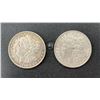 Image 2 : 2 1898 MORGAN SILVER DOLLARS