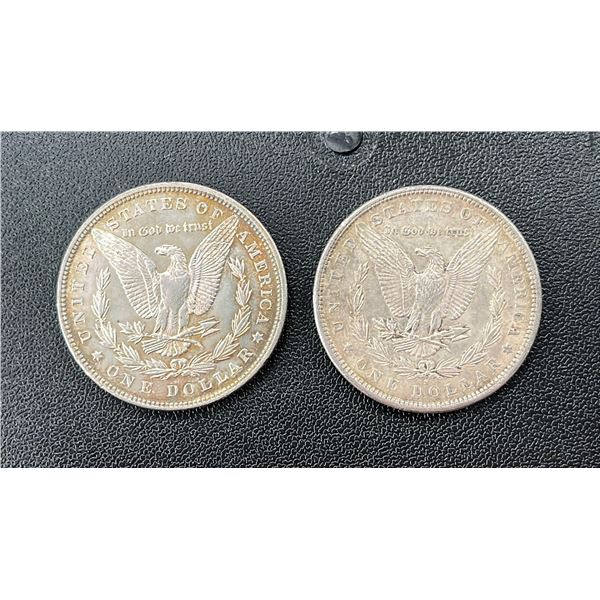 2 1981 MORGAN SILVER DOLLARS