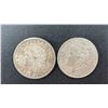 Image 1 : 2 1887 MORGAN SILVER DOLLARS