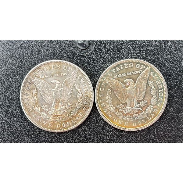 1878 & 1879 MORGAN SILVER DOLLARS
