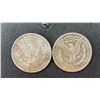 Image 1 : 1878 & 1879 MORGAN SILVER DOLLARS