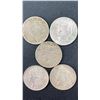Image 4 : 1900, 1922, 1922, 1923, 1925, MORGAN SILVER DOLLARS