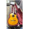 Image 1 : NEW WORLD ACOUSTIC GUITAR WITH HARD CASE