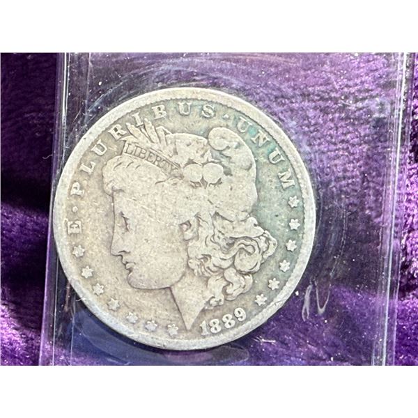 MORGAN SILVER DOLLAR - 1889O