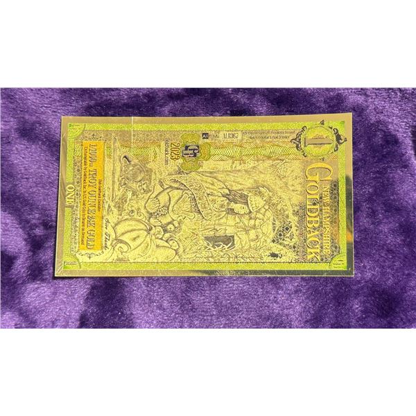 GOLD BULLION BILL