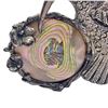Image 10 : Circa 1940's Sterling Silver & Abalone Hummingbird Brooch