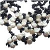Image 5 : Multi-Strand Onyx and Coin Pearl Necklace .925