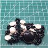 Image 8 : Multi-Strand Black Onyx & Coin Pearl Bracelet