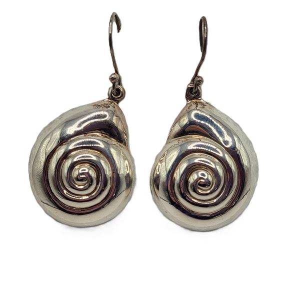 House of Bangles Shell Earrings - Pre-1990's .925