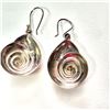 Image 3 : House of Bangles Shell Earrings - Pre-1990's .925