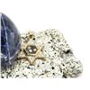 Image 6 : Star of David Pendant Featuring Floating Diamonds 14K