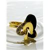 Image 4 : Onyx in Motion 18K Diamond & Onyx Ring 18K
