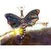 Image 5 : Dragonfly Pendant in Abalone and Sterling Silver