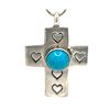 Image 1 : Signed Ruth Ann Begay Turquoise Cross Navajo