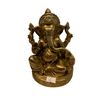 Image 2 : Brass Ganesha Buddha Statue