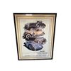 Image 1 : Framed Poster " Harrah's Automobile Collection Vehicle Auction"
