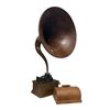 Image 1 : Vintage Thomas Edison "Fireside" Phonograph Model B With Beautiful Wooden Horn