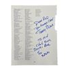 Image 1 : Paper Signed By The Moffats To Red