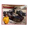 Image 1 : George Barris Signed Batmobile Photo To Red Robinson