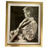 Image 1 : Framed Photograph Signed By Glen Campbell To Red