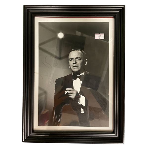 Frank Sinatra Signed Photo With COA From Truly Unique Collectibles