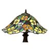 Image 2 : Vintage Stain Glass Shaded Table Lamp