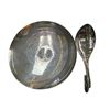 Image 2 : First Nations Signed Raven Bowl By H. Alfred & A First Nations Ladle