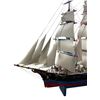 Image 2 : Unique Hand-Made Hand-Painted Sail Ship With Sailors