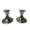 Image 1 : 2 Gorham Sterling Silver Weighted Candle Stick Holders