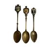 Image 2 : 4X 800 Silver Spoons, Sterling Cufflinks And Pinback