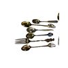 Image 2 : Assorted Silver Spoons: 800, International Sterling, Silver Stamps