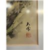 Image 2 : Original Vintage Asian Painting On Silk Screen