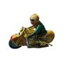 Image 2 : Turn Action Tin Toy Motorcyclist