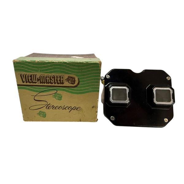 Vintage View Master Stereoscope, In Original Box