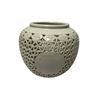 Image 1 : Pierced Pottery Vase
