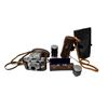 Image 1 : Vintage Minolta Camera With Case & Minolta Lenses In Cases