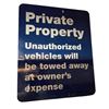 Image 2 : Metal Private Property Sign