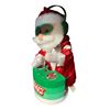 Image 2 : 3 Vintage Battery Operated Toys, Mixin Santa, Pelican & Panda Drummer