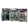 Image 1 : 3 Star Wars Action Figures, In Original Blister Packs