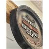 Image 2 : Potters Special Old Canadian Whiskey Advertising Sign, Barrel Top Motif