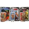 Image 1 : 3 Star Wars Action Figures, In Original Blister Packs