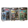 Image 1 : 3 Star Wars Action Figures, In Original Blister Packs