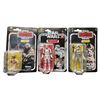 Image 1 : 3 Star Wars Action Figures, In Original Blister Packs