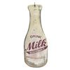 Image 1 : Vintage Drink Milk Steel Bottle Sign