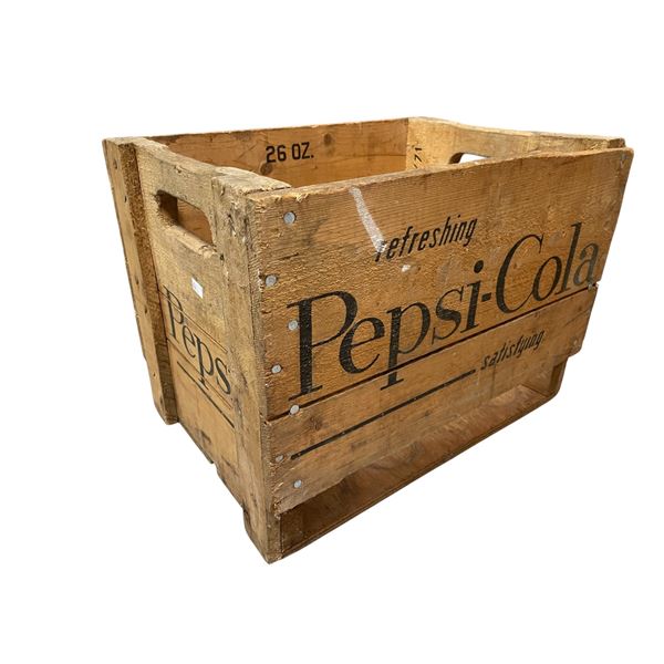Vintage Wooden Pepsi Cola Crate